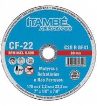 Disco Corte Itambe Refr 7X7/8 Cf22 2T