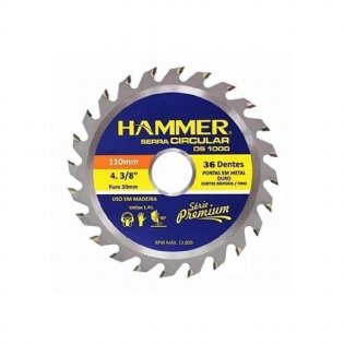 Serra Circular Widea Hammer 4.3/8X36X20